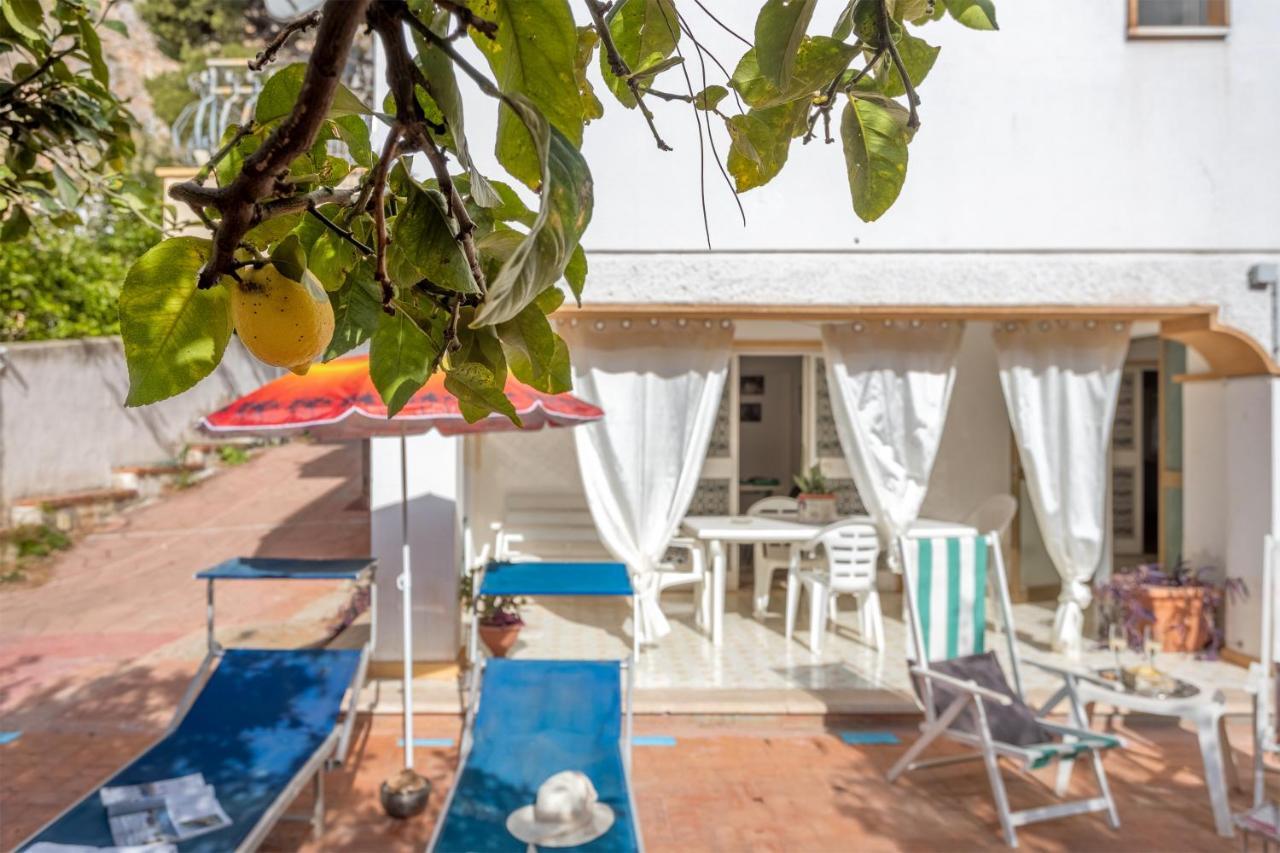 Casa In Villa A Mondello-700M Dal Mare Palerme Extérieur photo