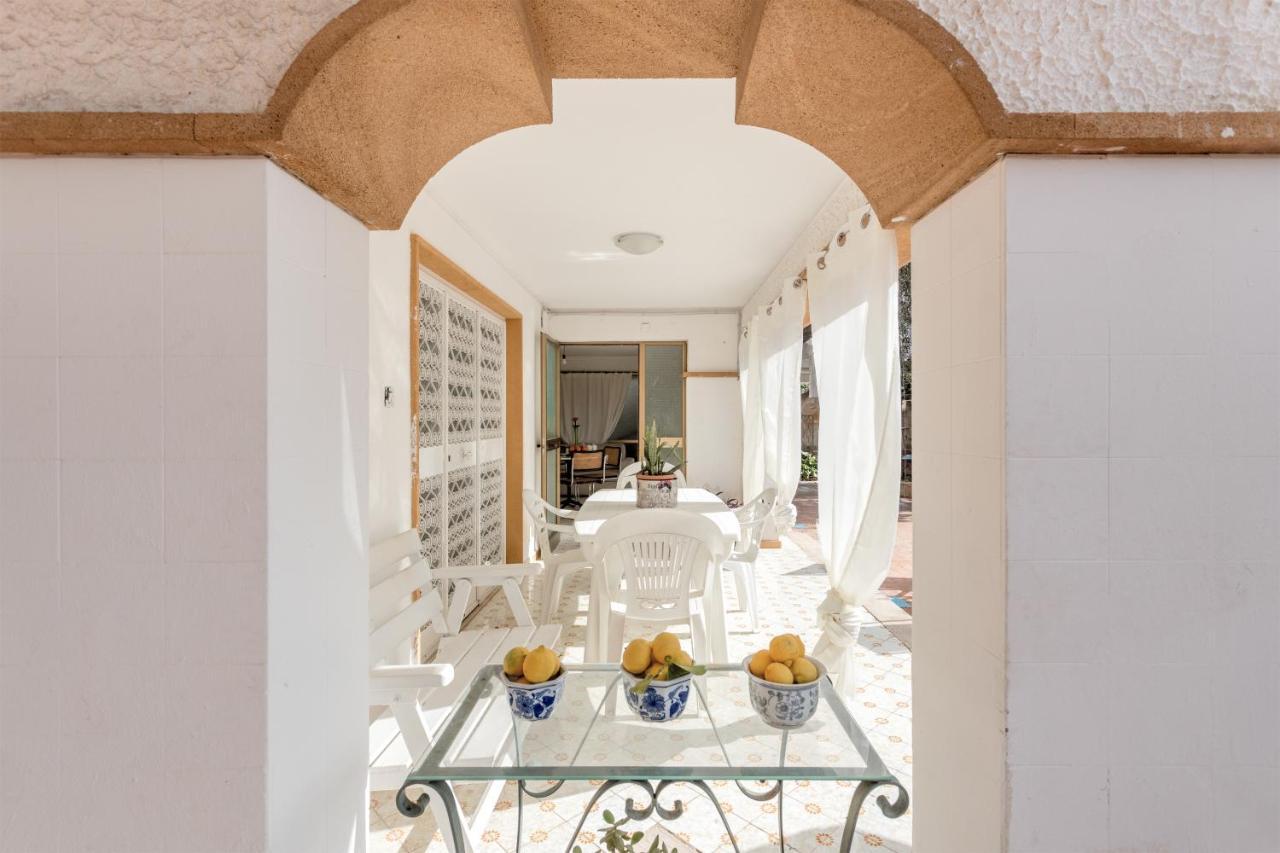 Casa In Villa A Mondello-700M Dal Mare Palerme Extérieur photo