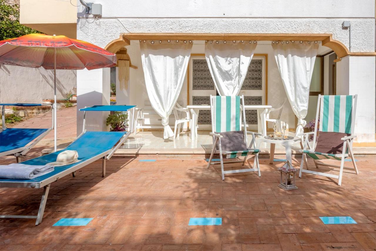 Casa In Villa A Mondello-700M Dal Mare Palerme Extérieur photo